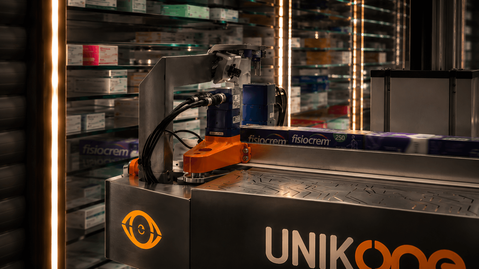 UnikRobotics UnikOne — picker em posicionamento