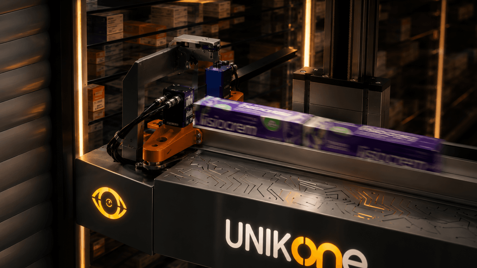 UnikRobotics UnikOne — recolha de embalagem